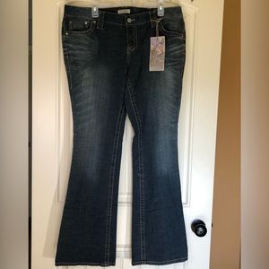 Paris Blues Women’s Jeans, Size 19, New With Tags, Has Some Stretch, Flared